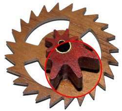 Precision wooden gears
