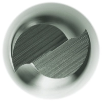 1/8" 2-flute bull-nose tip