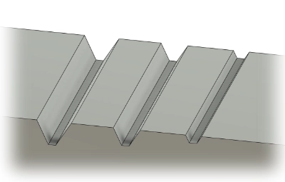 Effect of different plunge depths